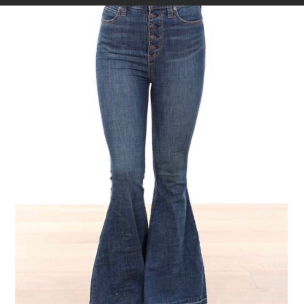 Free People Irreplaceable Flare Jeans size 28